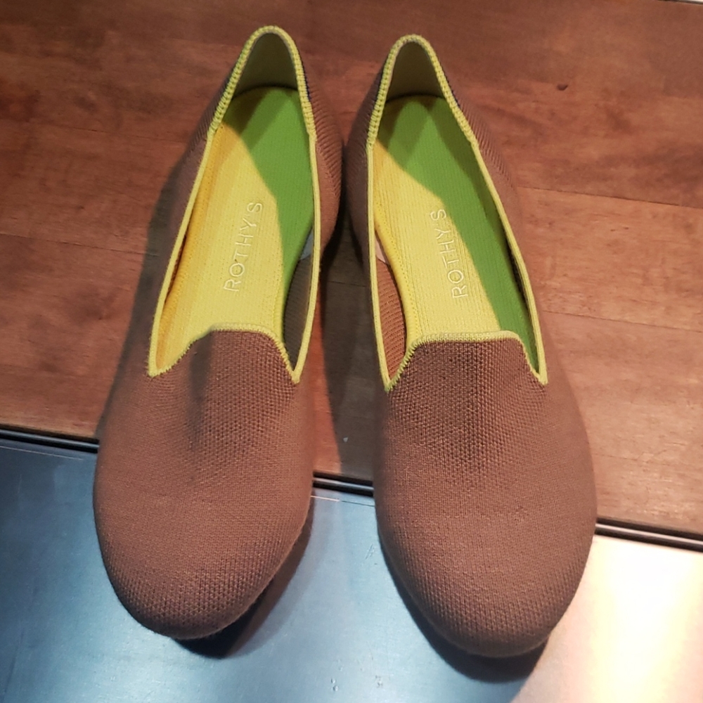Rothy's Merino Loafers Tan Sz9